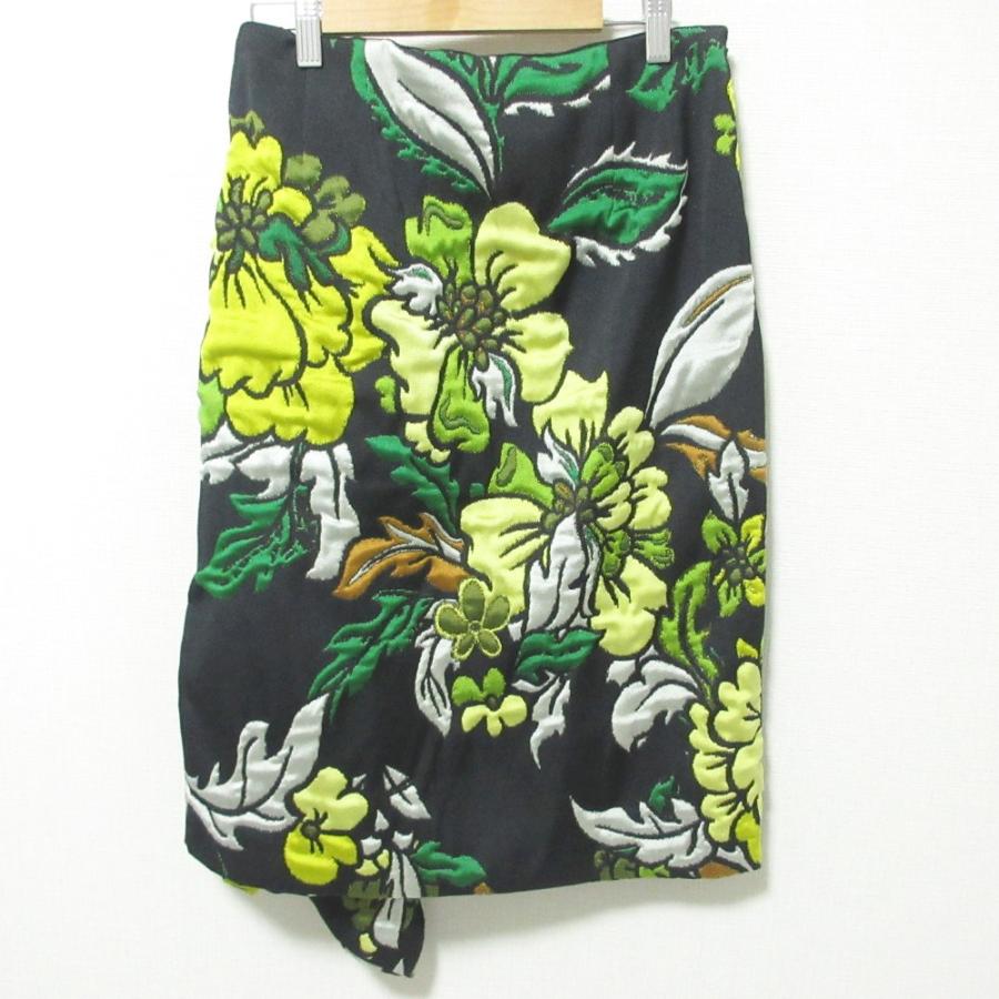 DRIES VAN NOTEN 美品 ドリスヴァンノッテン フラワージャガード