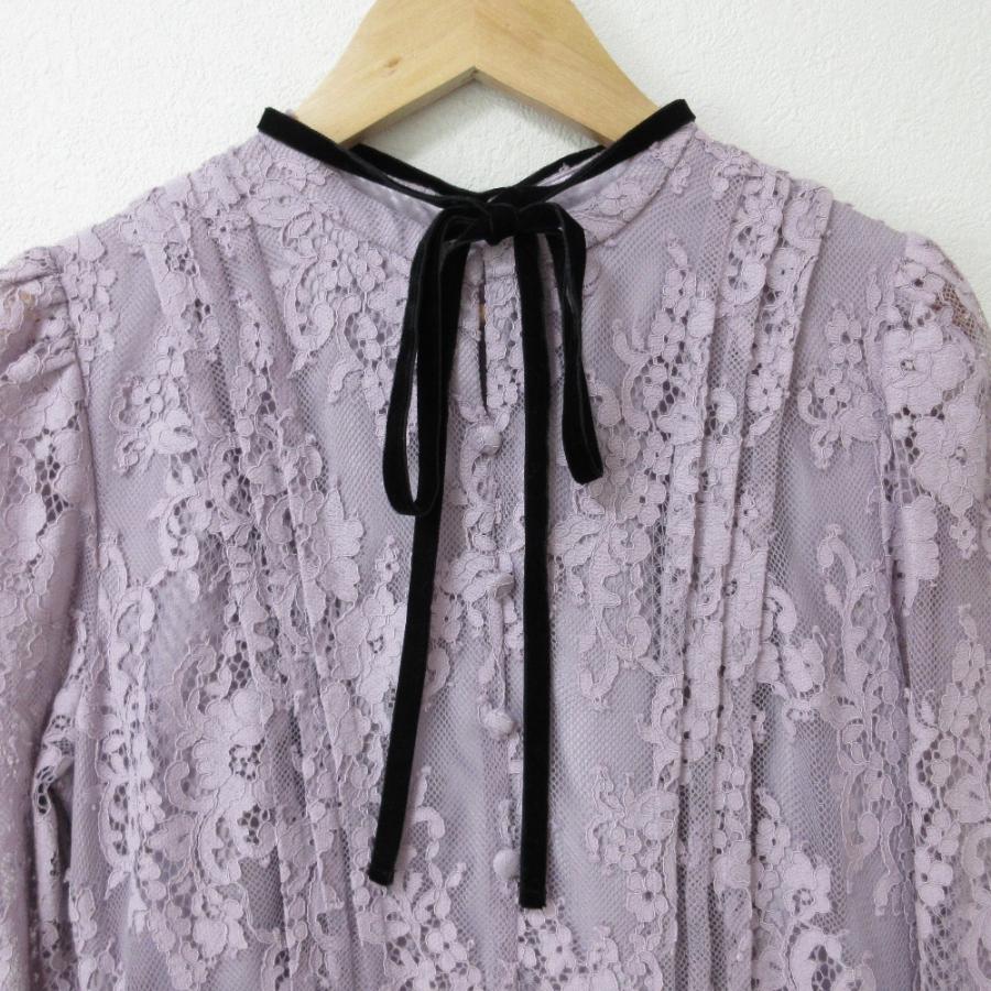 CELFORD（セルフォード） 未使用 23AW CELFORD ボウタイ 総レース 長袖