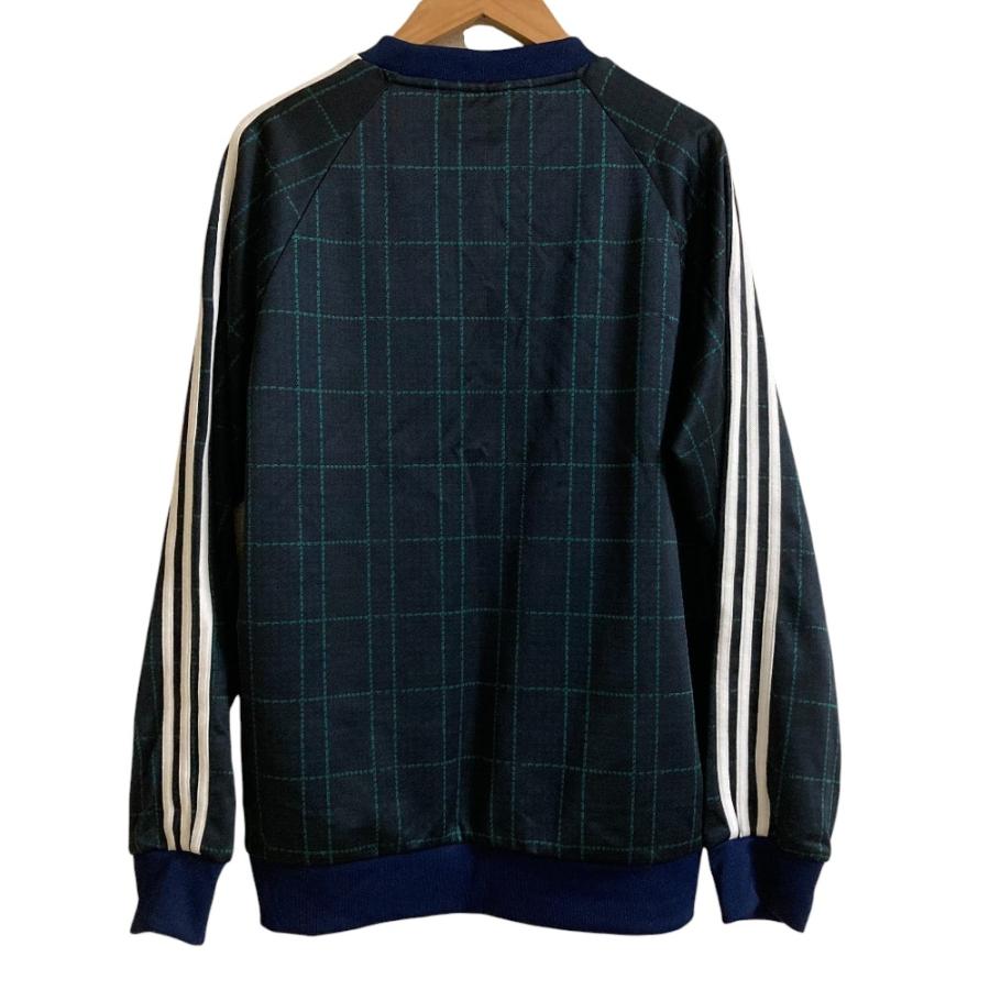 adidas Originals 美品 アディダスオリジナルス タータン クルーネック 