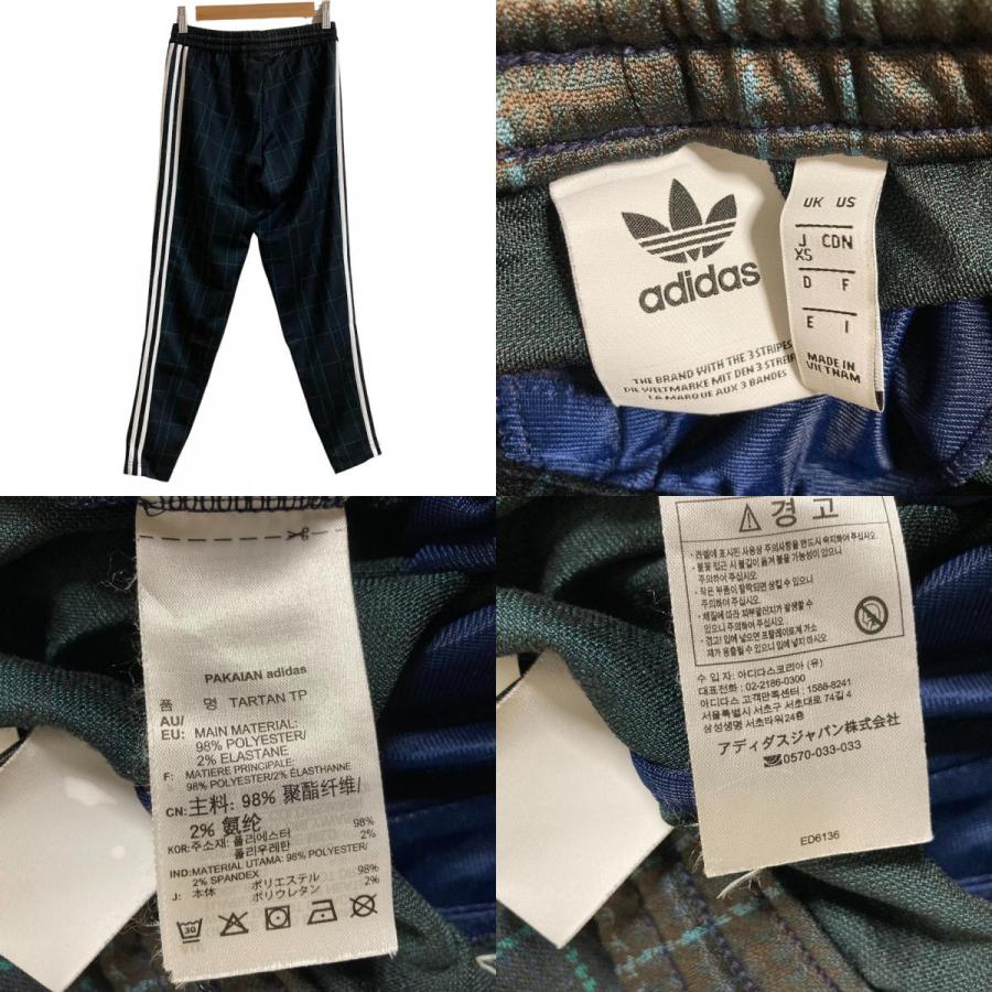 adidas Originals 美品 アディダスオリジナルス タータン クルーネック 