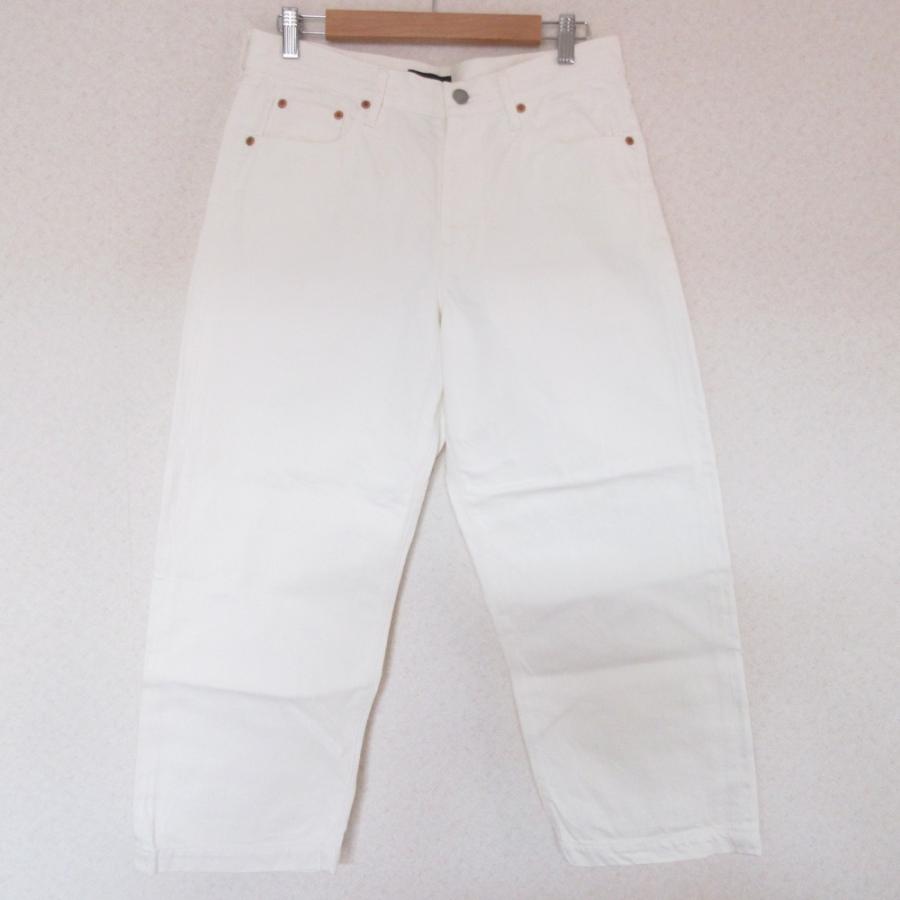 DRAWER（ドゥロワー） 美品 ワイド テーパード デニムパンツ ジーンズ  