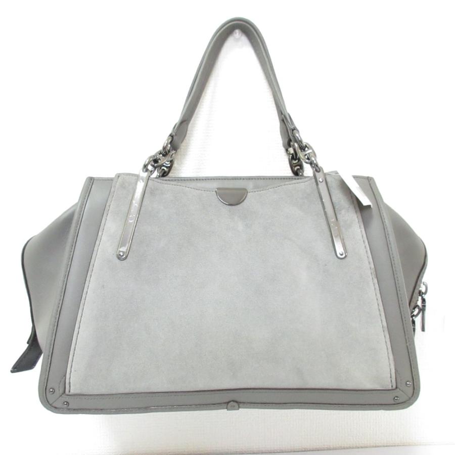 未使用級　COACH　コーチ　ドリーマー36　2WAY　ハンドバッグ　ネイビー COACH 未使用 コーチ ドリーマー36 スムースレザー スエード