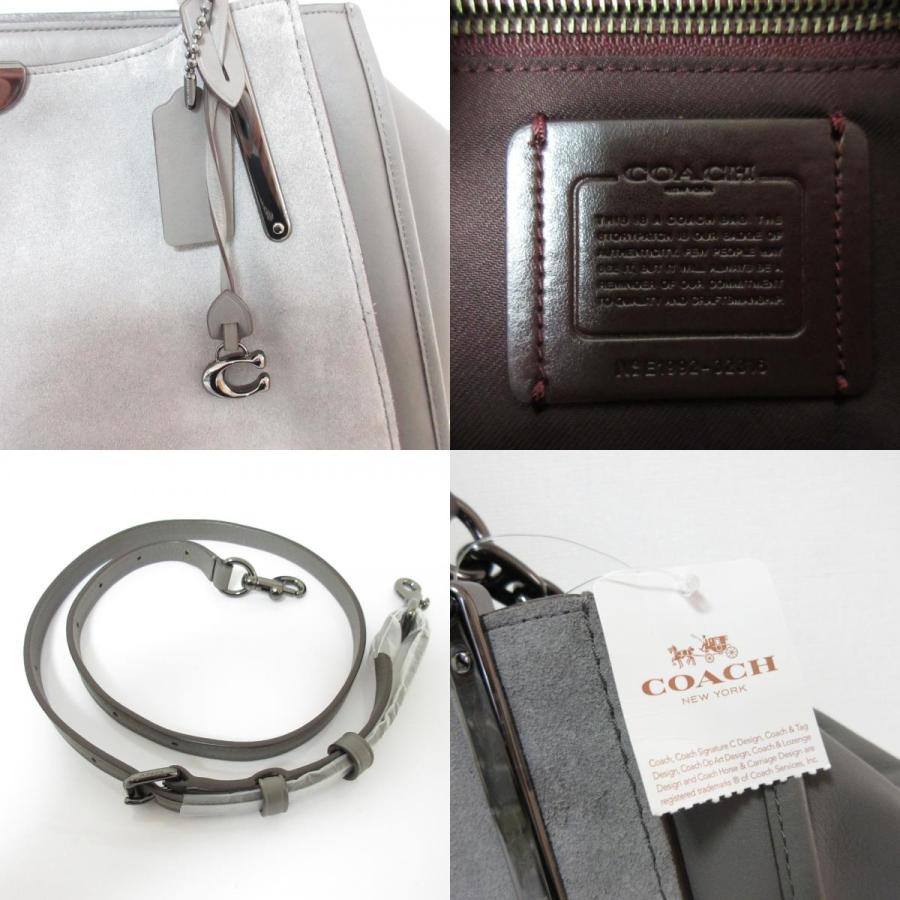 COACH 未使用 コーチ ドリーマー36 スムースレザー スエード