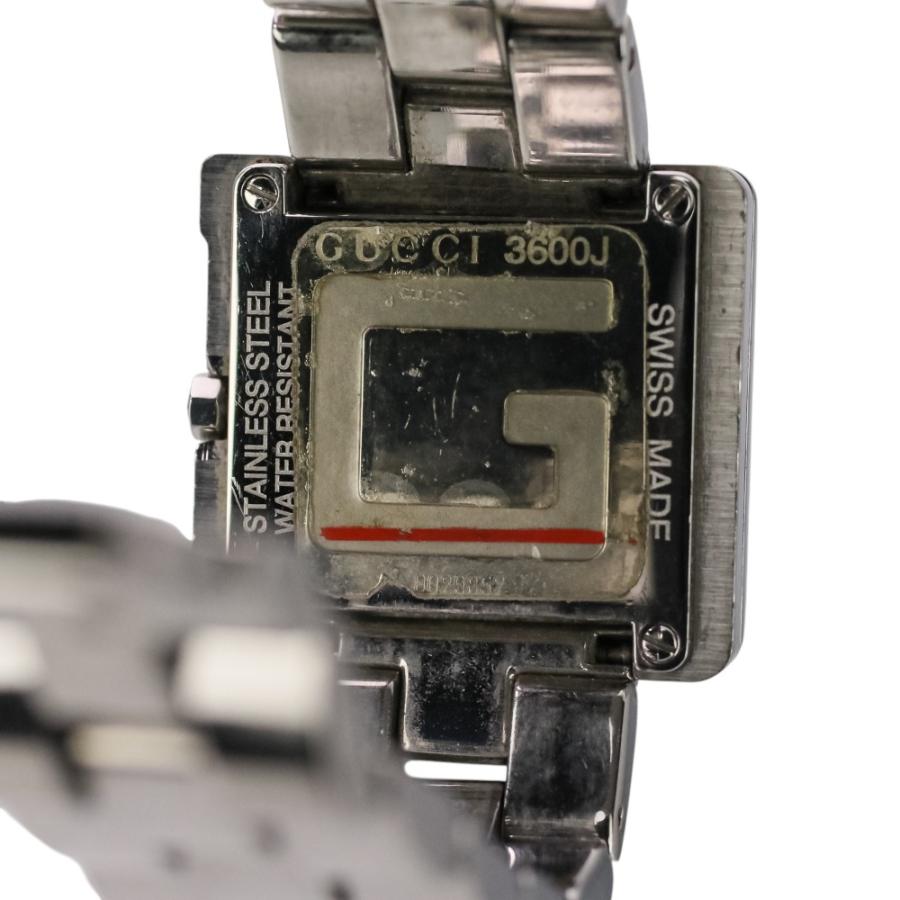 GUCCI（グッチ） 良品 3600J Gロゴスクエア レディース腕時計 クオーツ