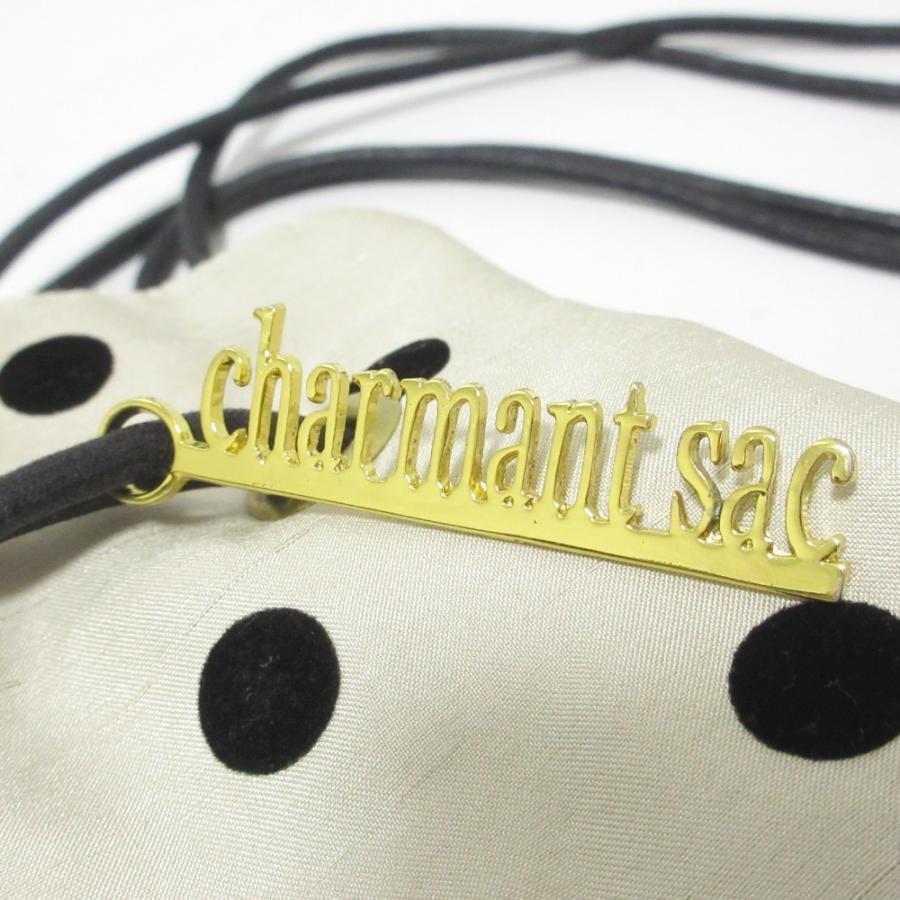 シャルマントサック　美品 中古・古着通販】charmant sac (シャルマントサック) 巾着バッグ