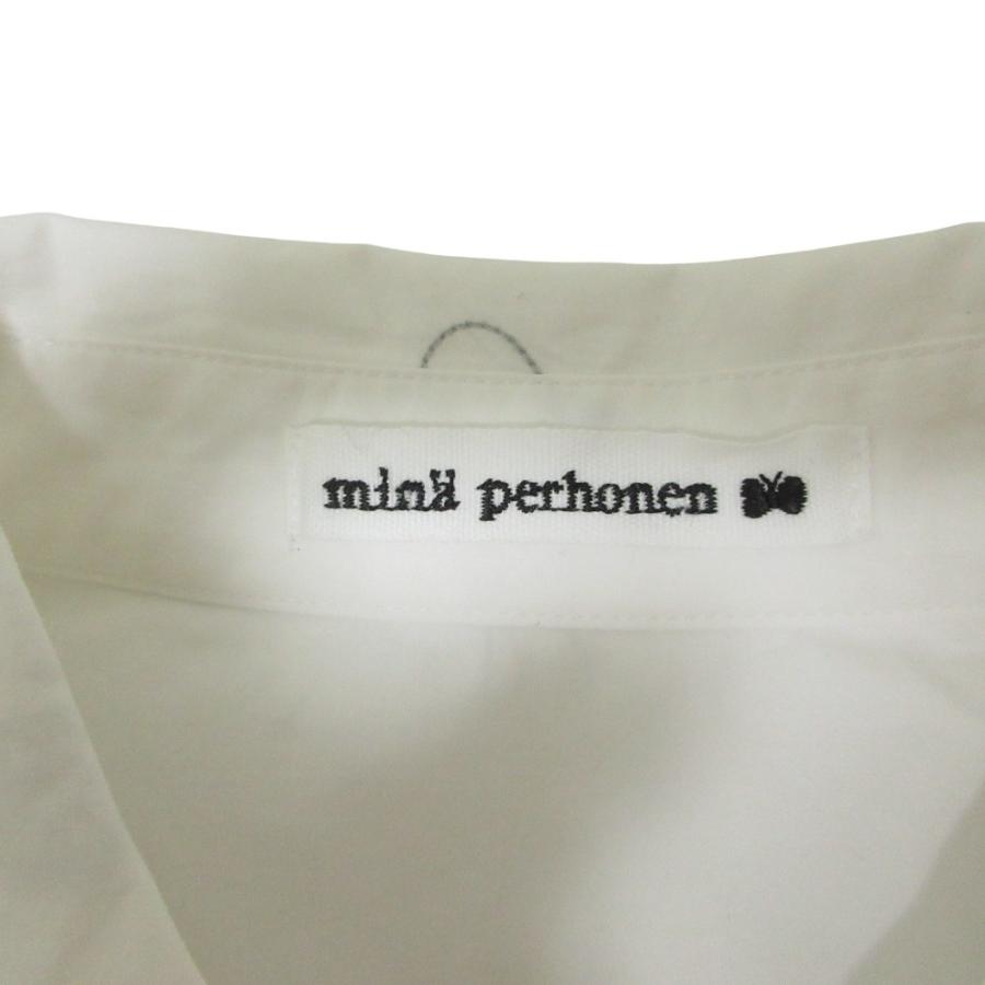 mina perhonen（ミナペルホネン） 美品 クリーニング済 choucho 丸襟