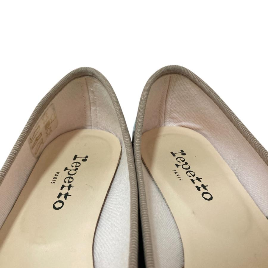 repetto（レペット） 良品 パテントレザー ポインテッドトゥ フラット
