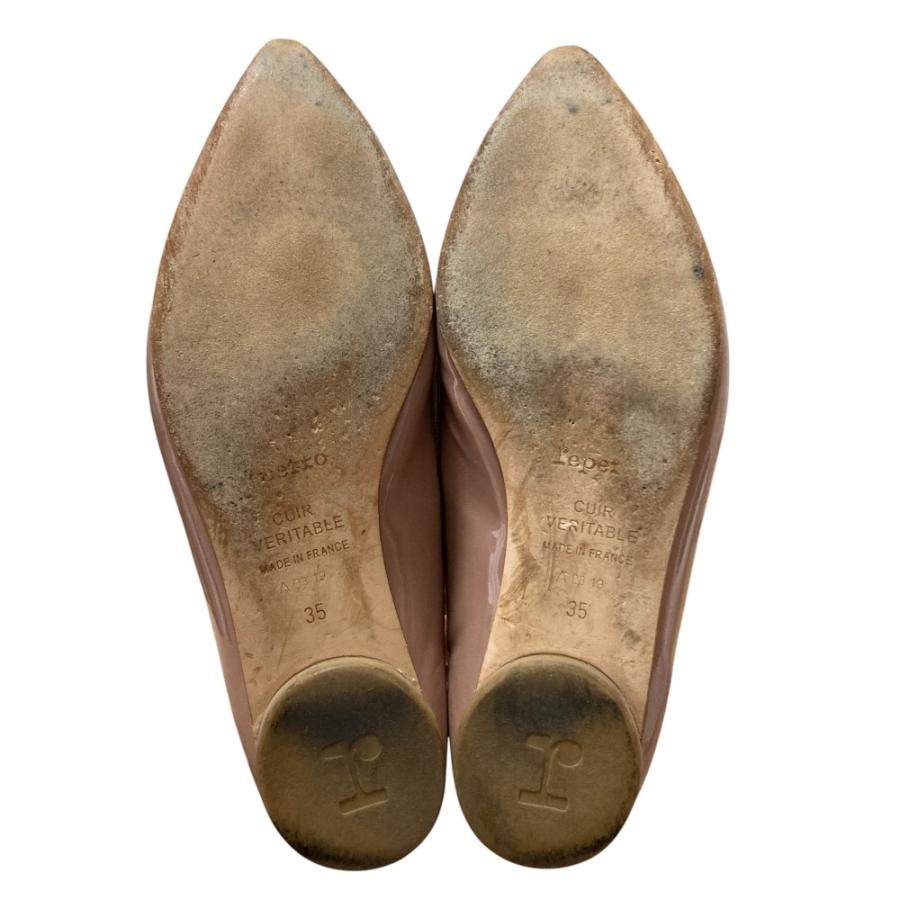 repetto（レペット） 良品 パテントレザー ポインテッドトゥ フラット