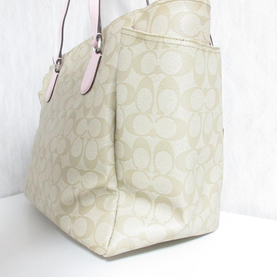 COACH（コーチ） 良品 シグネチャー ベビーバッグ 2WAY マザーズバッグ