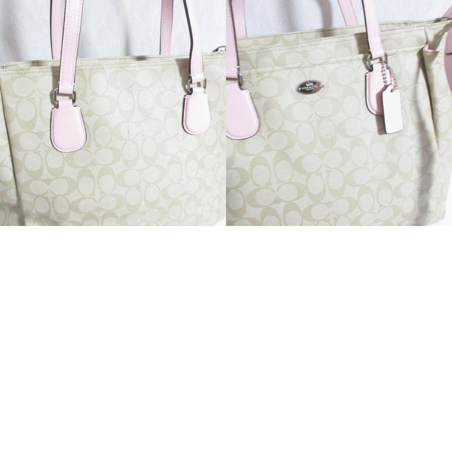 COACH（コーチ） 良品 シグネチャー ベビーバッグ 2WAY マザーズバッグ