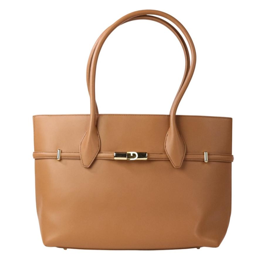 FURLA ブラウン レザートートバッグ FURLA ブラウンレザートートバッグ