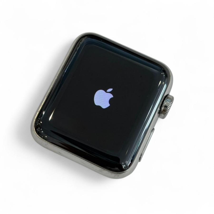 Apple Watch エルメス Series3 38mm ステンレススチール HERMES（エルメス） 良品 アップルウォッチ Series3 38mm ステンレス