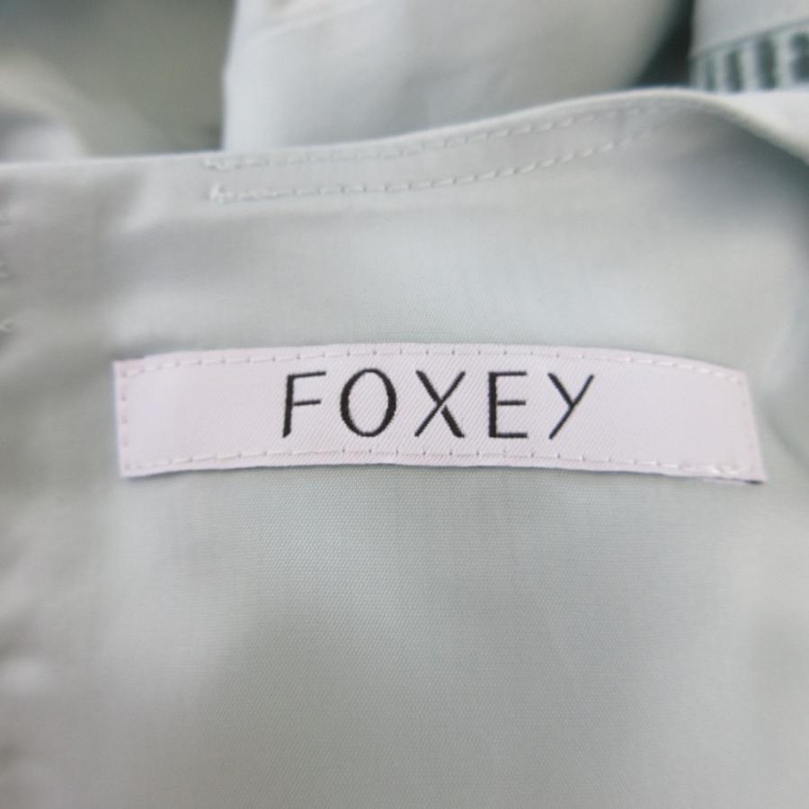 23年　FOXEY Dress L’atelier 43709 半袖ワンピース FOXEY（フォクシー） 新品同様 2023年モデル Dress L'atelier 半袖