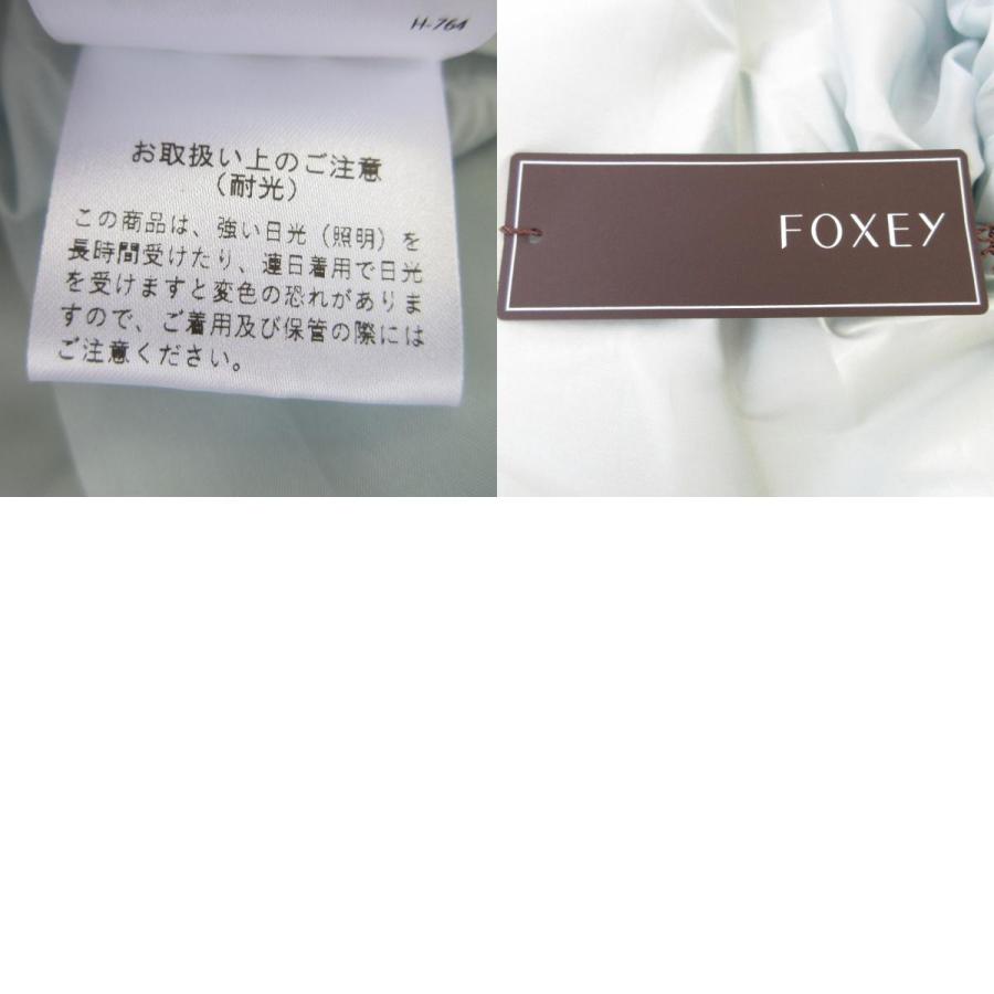 23年　FOXEY Dress L’atelier 43709 半袖ワンピース FOXEY（フォクシー） 新品同様 2023年モデル Dress L'atelier 半袖