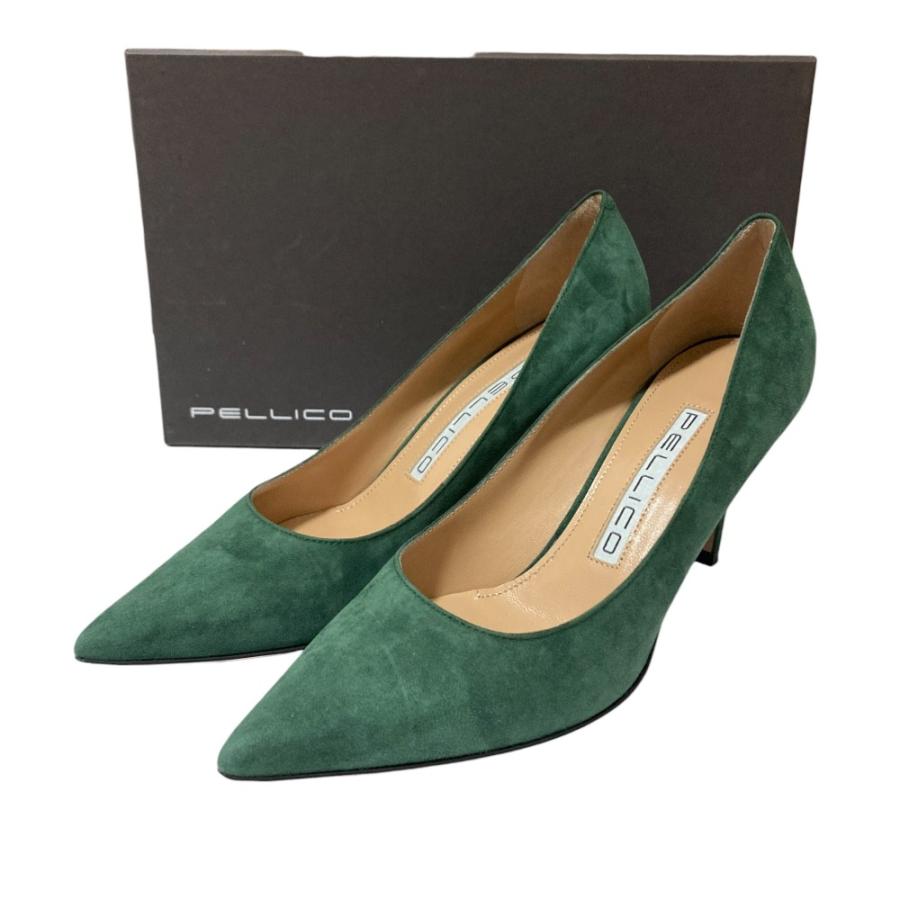 PELLICO ペリーコ フラワーカットワークフラットパンプス 35サイズ