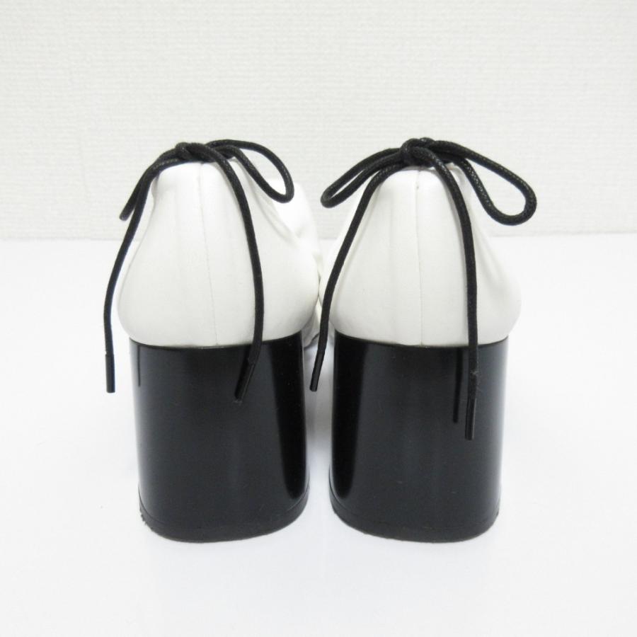 PATOU（パトゥ） 良品 レザー ドローコード スクエアトゥ ブロック