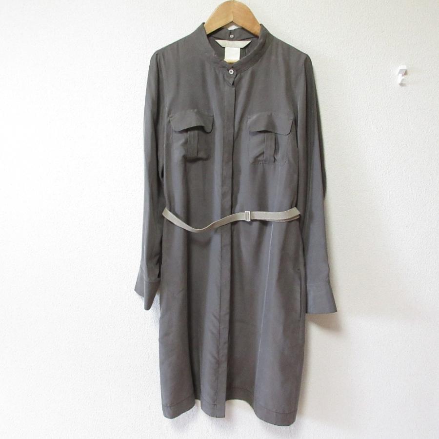 未使用 'S Max Mara エスマックスマーラ シルク100％ 長袖 ひざ