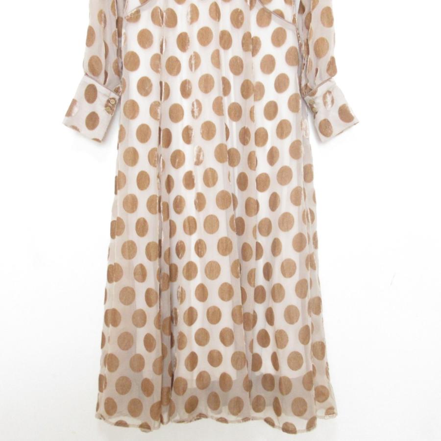 CLANE ドットオパールワンピース CLANE ドレス 「CLANE/クラネ」BIG DOT OPAL ONEPIECE/ビッグ