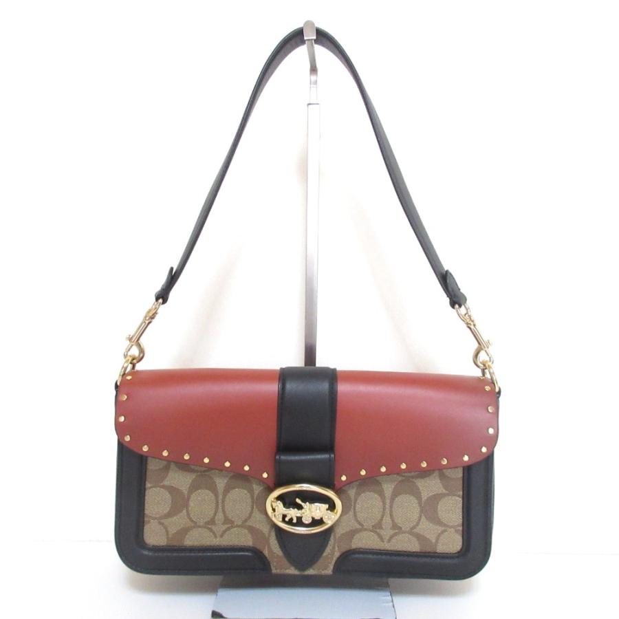 COACH 新品同様 コーチ 5605 シグネチャー ジョージー 2WAY 