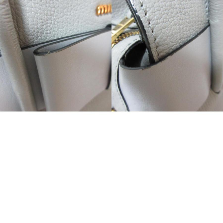 miu miu（ミュウミュウ） 良品 マドラスフィオッコ レザー 2way