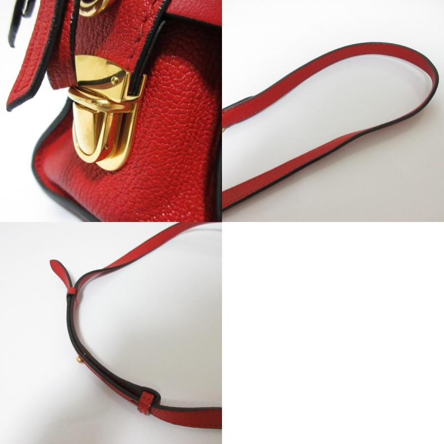 miumiu マドラス レザー ショルダーバッグ レッド miu 美品 miumiu ミュウミュウ マドラスフィオッコ レザー 2way