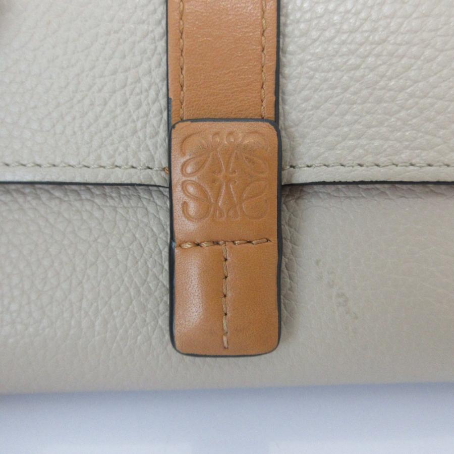 LOEWE（ロエベ） 良品 スモール バーティカル レザー コンパクト