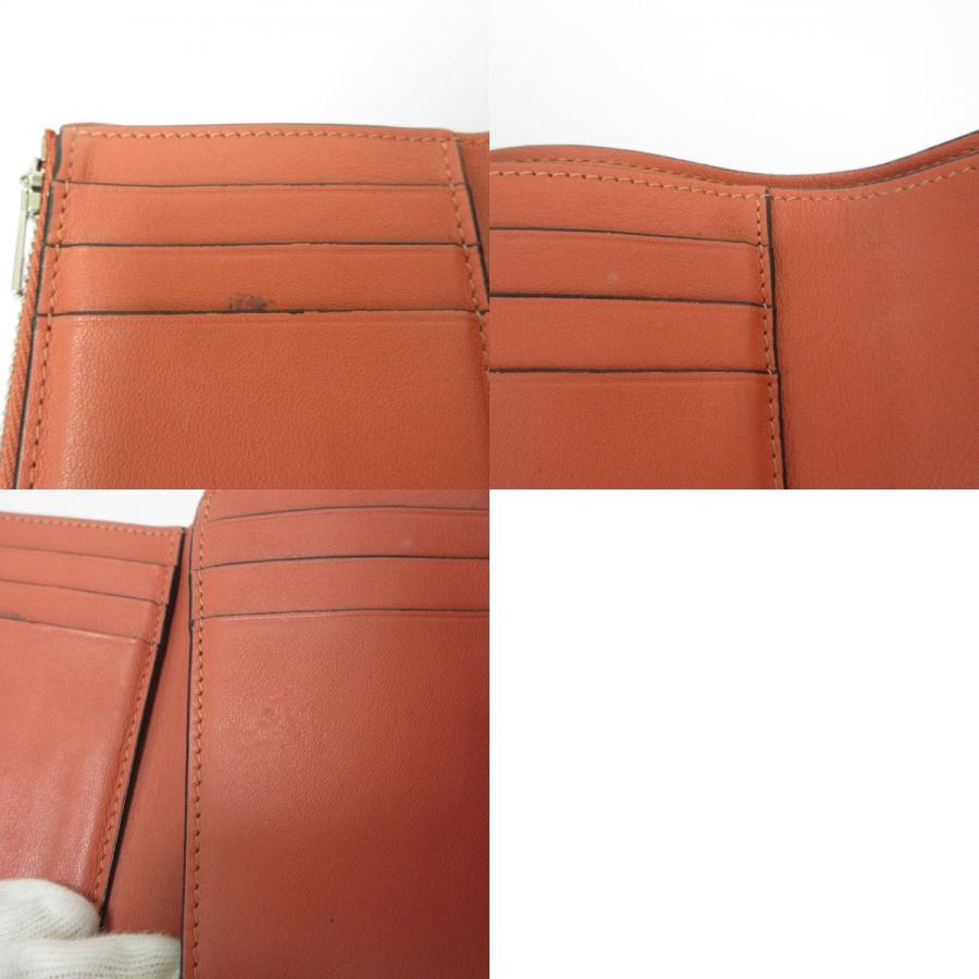 LOEWE（ロエベ） 良品 スモール バーティカル レザー コンパクト