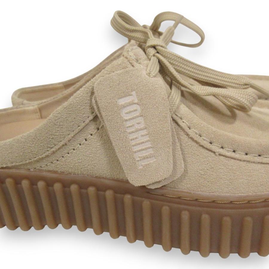 Clarks TorhillMuleトーヒルミュール エクリュスエード 24.5 Torhill Mule / トーヒルミュール （ライトタンヌバック