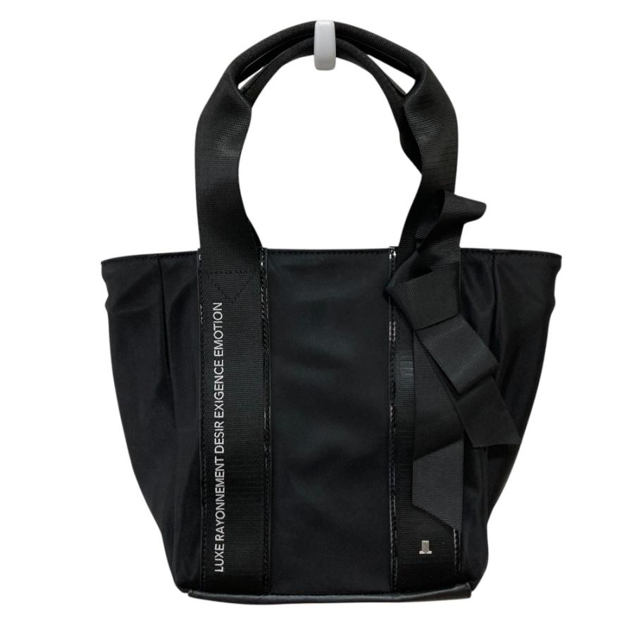 未使用　LANVIN SPORT　ランバン　バッグ　ブラック　保冷　カートバッグ LANVIN SPORT 美品 ランバンスポーツ 保冷 リボンカートバッグ