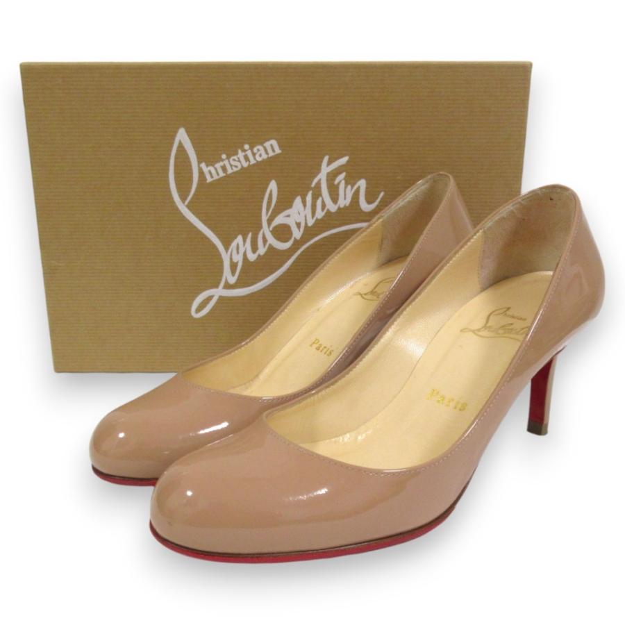 Christian Louboutin 美品 クリスチャンルブタン シンプルヌード