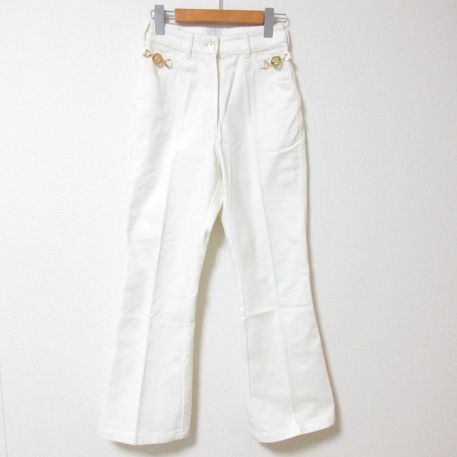 PATOU（パトゥ） 良品 23SS PATOU サークルロゴ金具 オーガニック