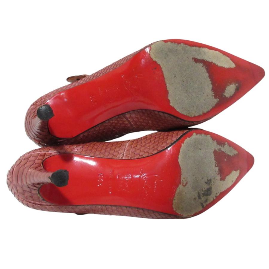 Christian Louboutin（クリスチャンルブタン） 良品 パイソンレザー