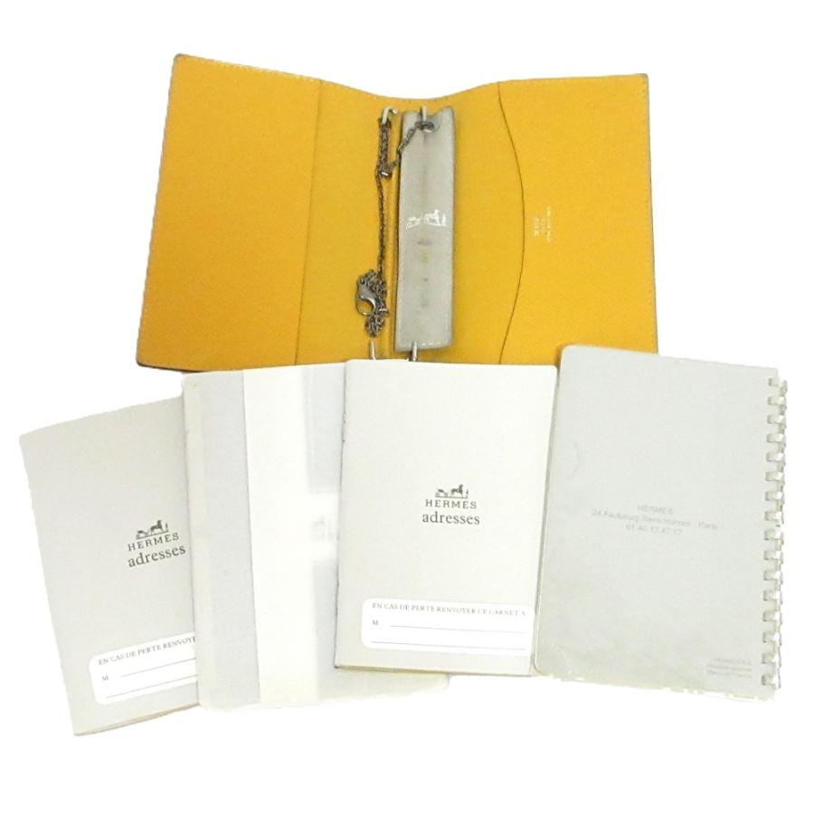 HERMES 美品 エルメス アジェンダ PM 手帳カバー リフィル+
