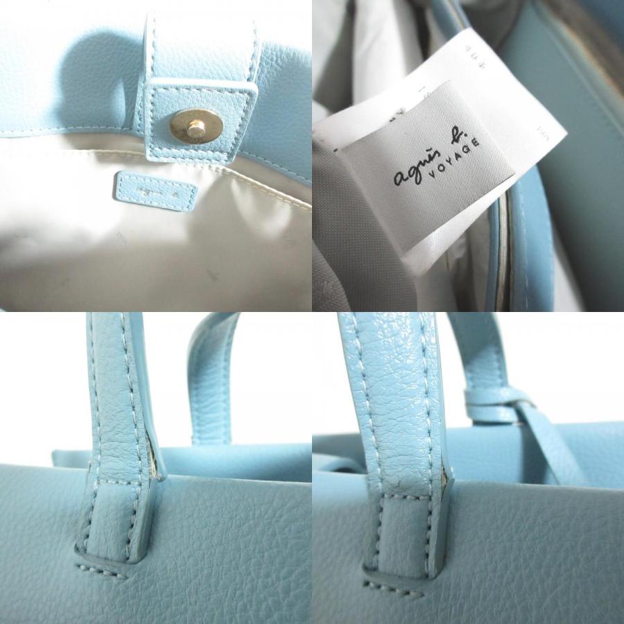 【美品】アニエスベー ボヤージュ ショルダーバッグ 2way レザー 斜め掛け 極美品》agnes b. 2wayレザーショルダーバッグ ハンドバッグ金