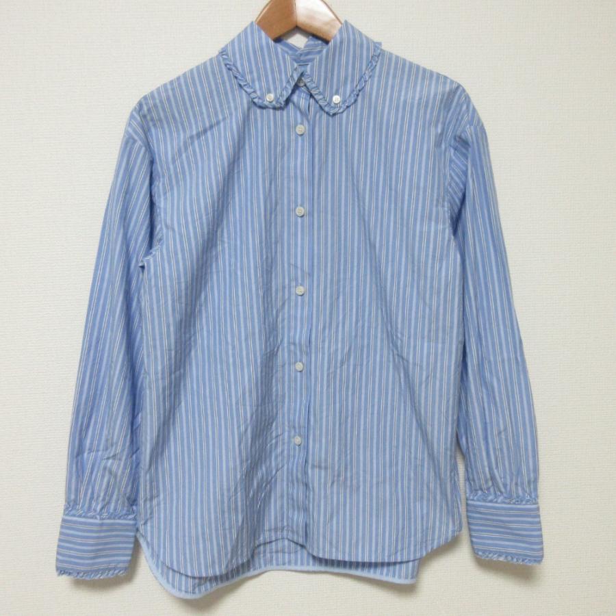 新品・未使用  yori ストライプドットダブルフリル ストライプフリルビスチェ[セットアップ可能]