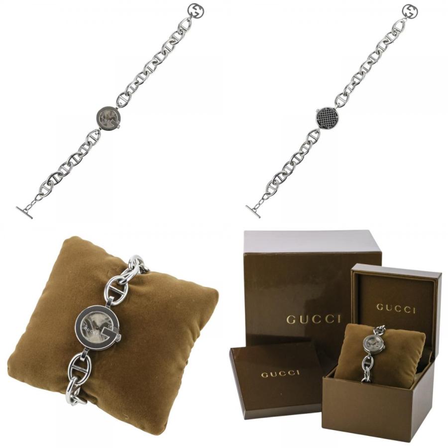 GUCCI（グッチ） 美品 ブレスレットウォッチ 腕時計 107 文字盤