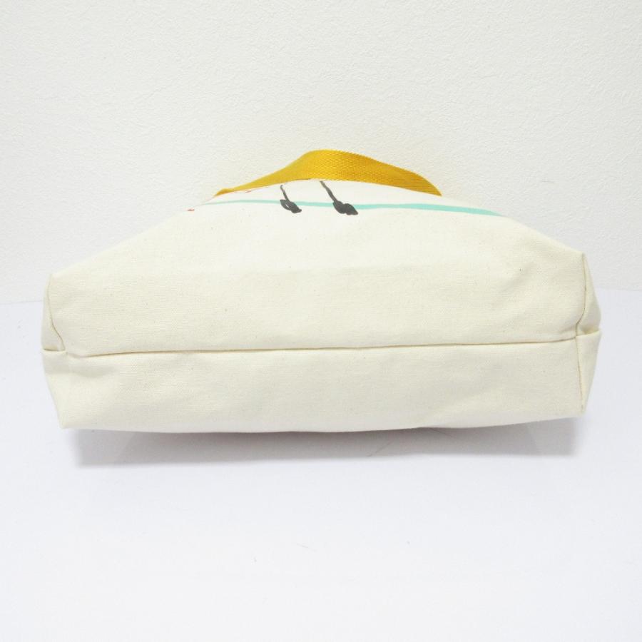 Plan C 良品 プランシー プリント キャンバス 2way トートバッグ