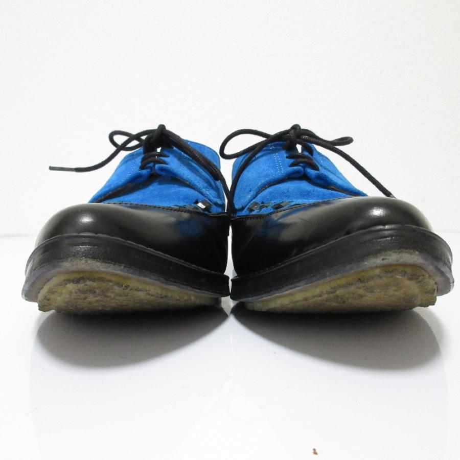 ADIEU（アデュー） 良品 ADIEV ADIEU アーモンドトゥ スエードコンビ 