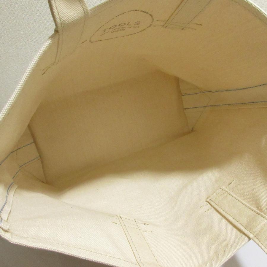 SLOW（スロウ） 良品 キャンバス トートバッグ オフホワイト メンズ 