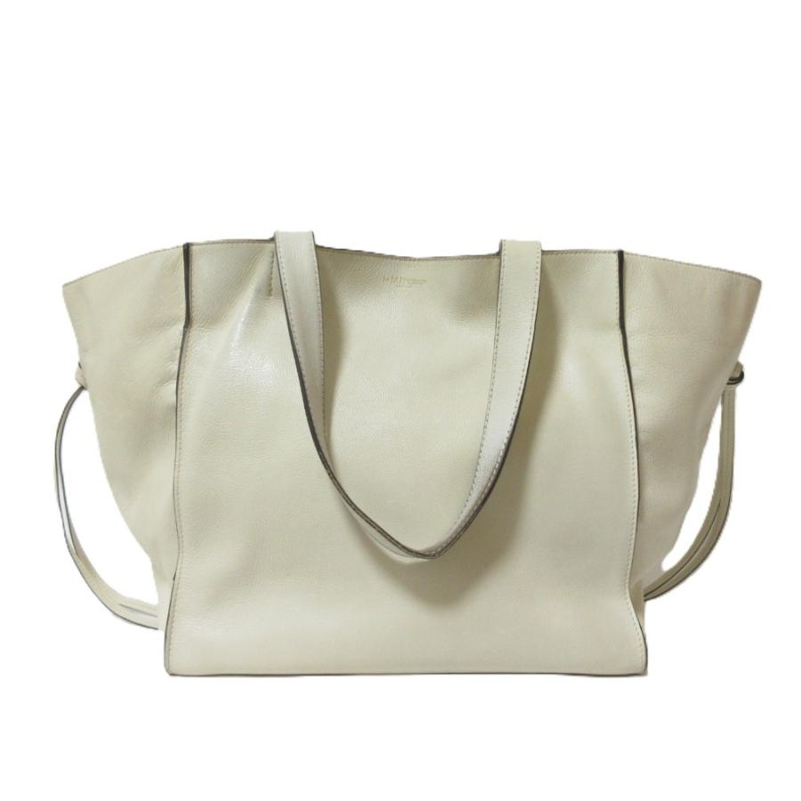 ☆美品☆J&M Davidsonベル トートバッグ アイボリー スタッズ レザー