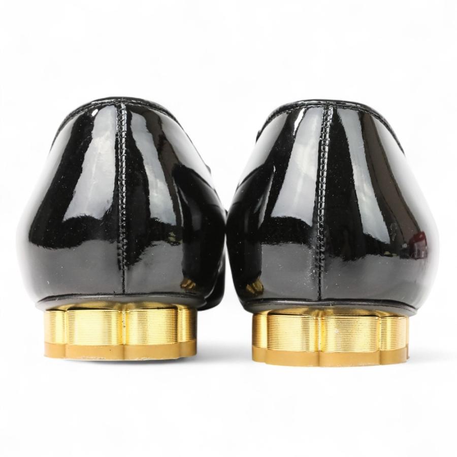 美品 Salvatore Ferragamo サルヴァトーレフェラガモ SARNO 1.5cm 