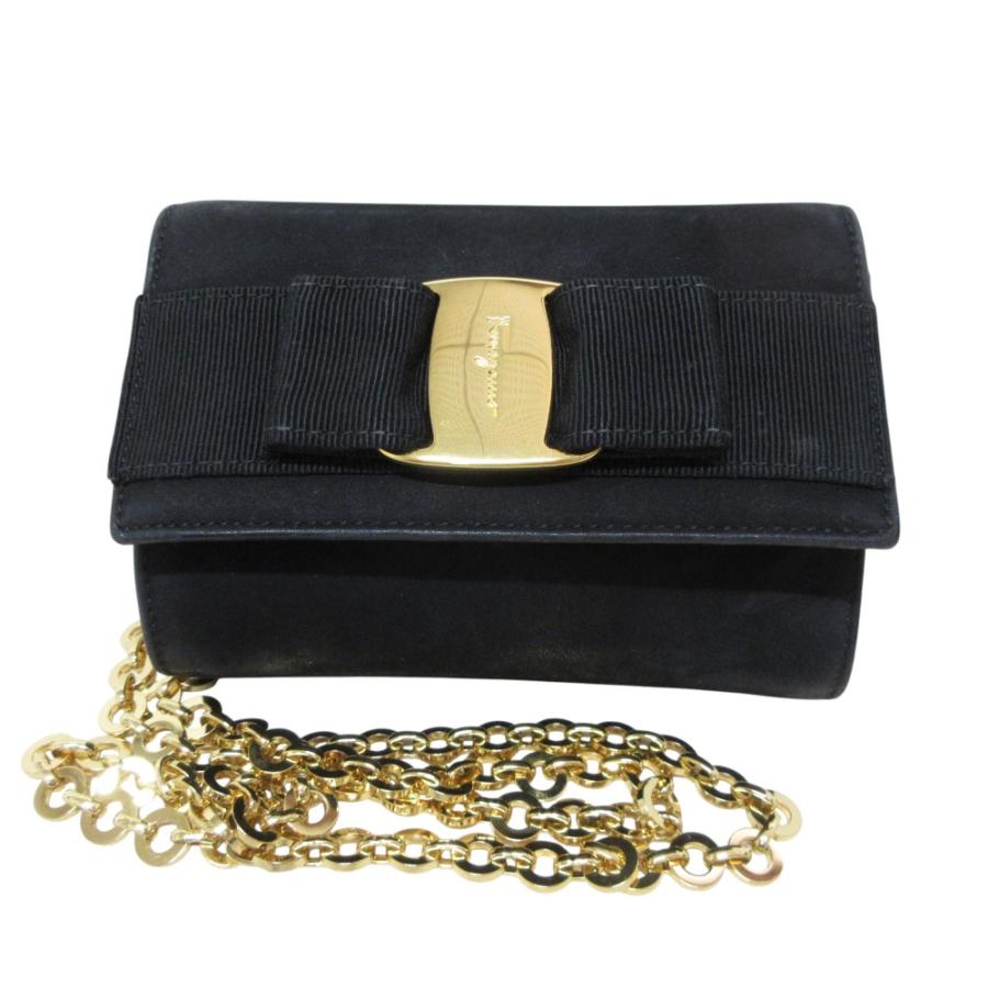 良品 Salvatore Ferragamo サルヴァトーレフェラガモ ヴァラリボン 