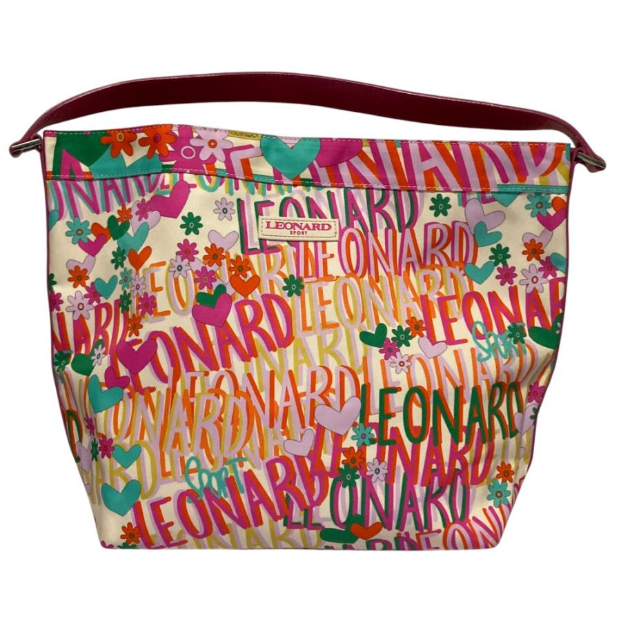 LEONARD SPORT 新品同様 レオナールスポーツ ロゴプリント