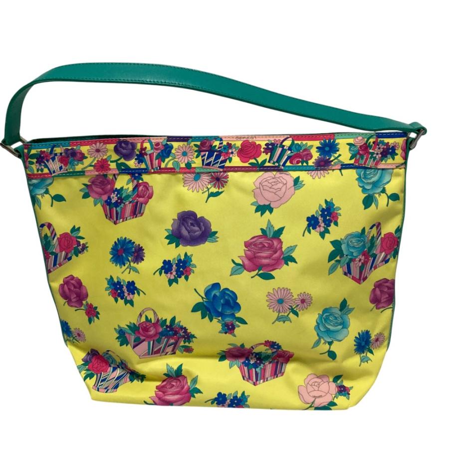 【新品未使用級】LEONARD レオナール ショルダーバック 2way 花柄 新品未使用級】LEONARD レオナール ショルダーバック 2way 花柄