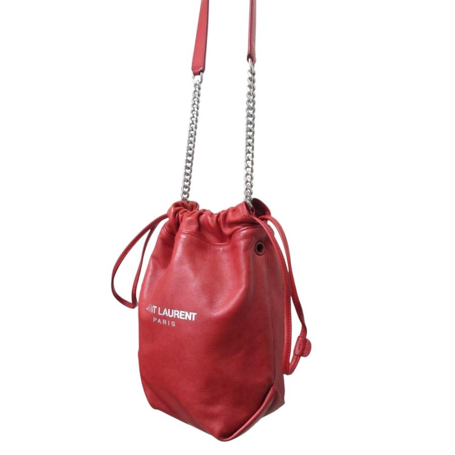 サンローラン　スモールテディ　チェーンショルダーバッグ 良品 SAINT LAURENT PARIS サンローランパリ テディ スモール