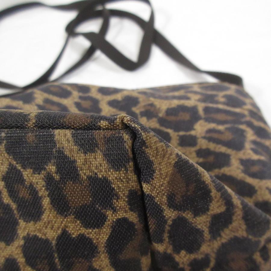 Herve Chapelier 美品 エルベシャプリエ パンサー レオパード柄