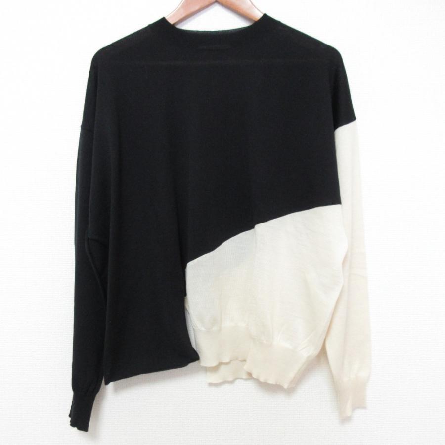 CELINE（セリーヌ） 良品 フィービー期 ウールシルク バイカラー 変形