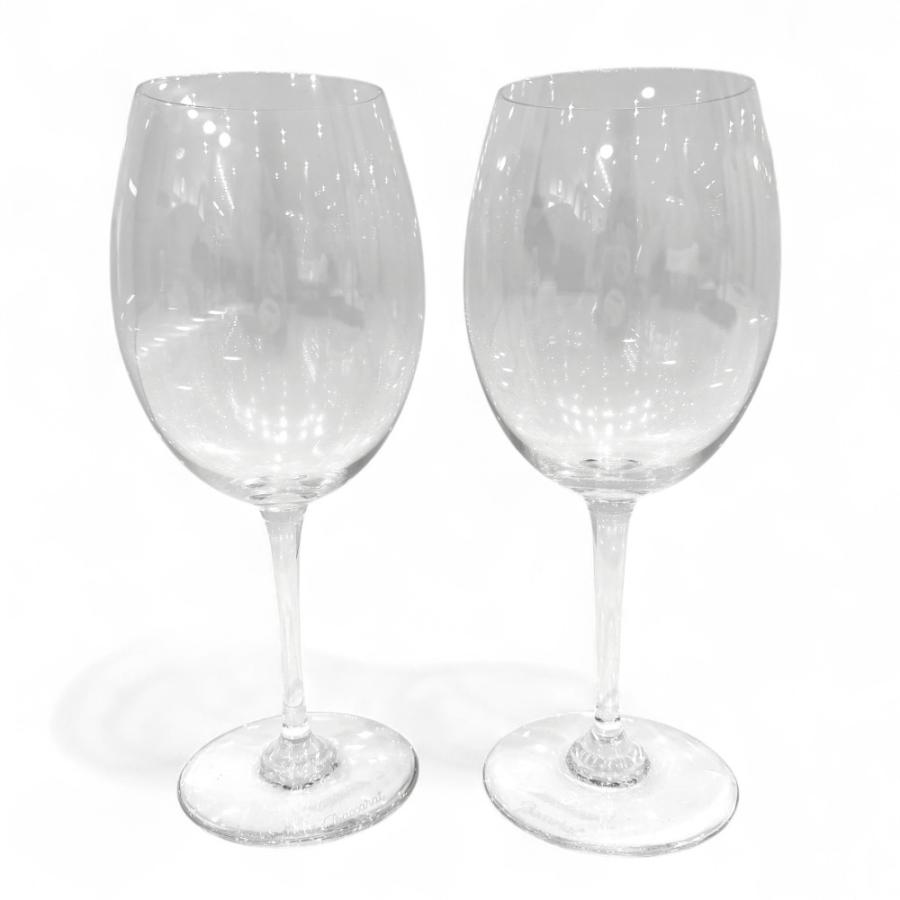 バカラ 美品 Baccarat BORDEAUX ボルドー ワイングラス ペア 2客