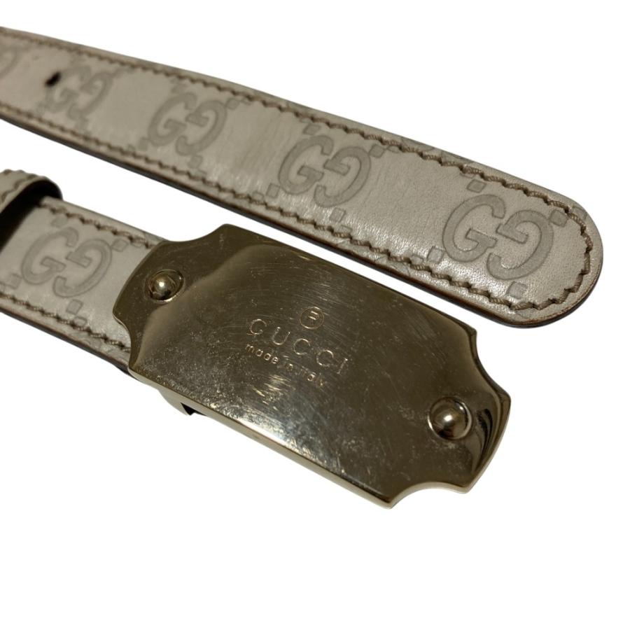 GUCCIベルト【レディース】 GUCCI オールドグッチ ベルト GGマーク レディース | 中古通販