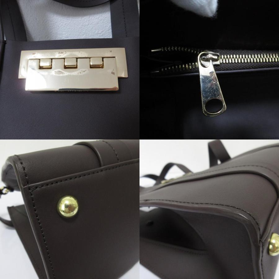 良品 ZAC POSEN ザックポーゼン レザー 2WAY トートバッグ ショルダー
